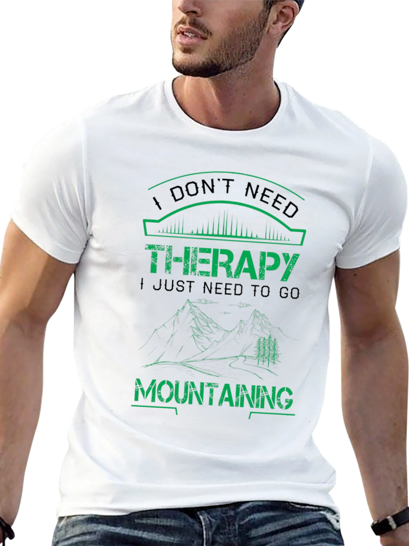 Mountain Therapy T-Shirt - Outdoor Adventure Tee