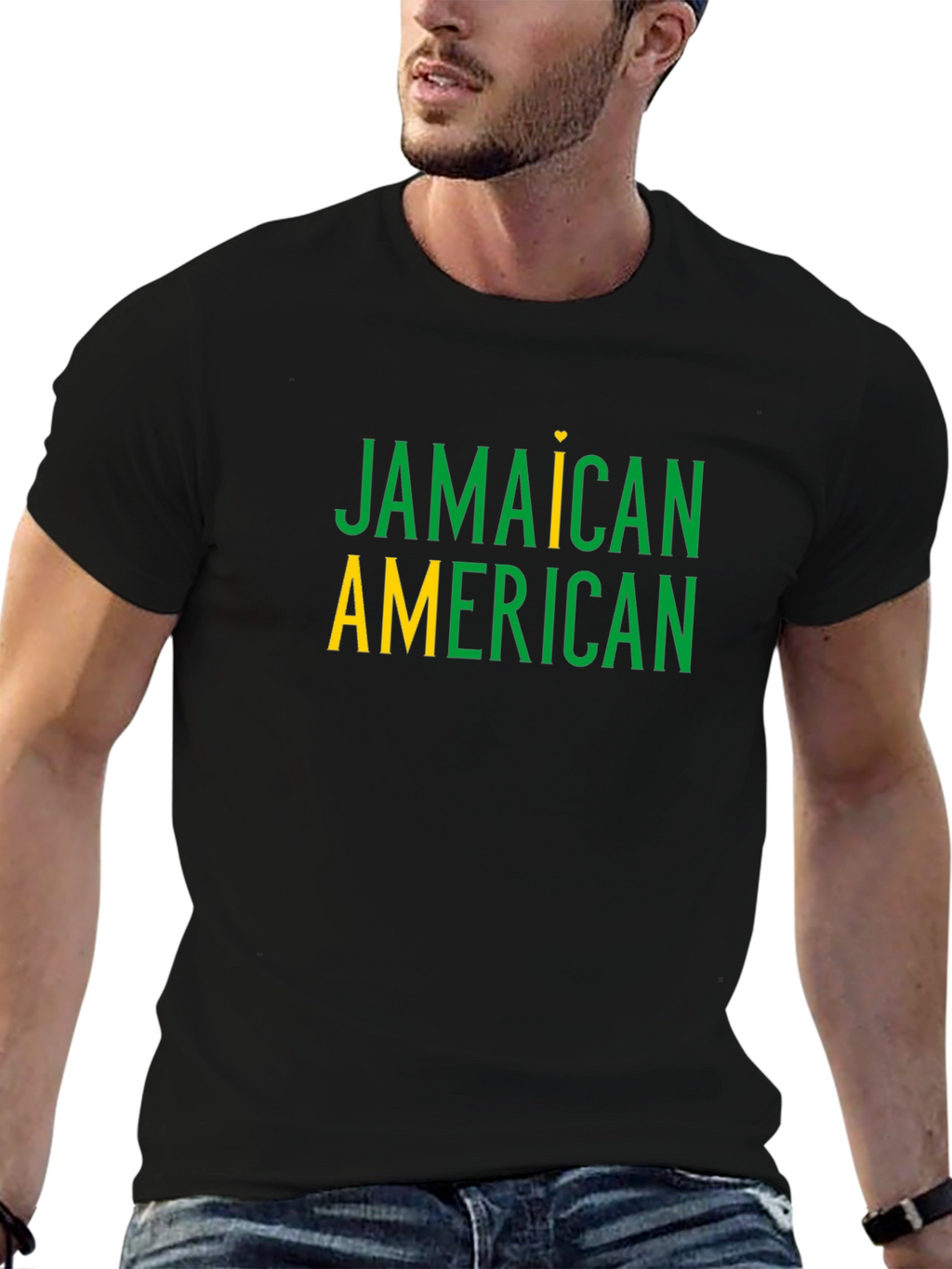 Jamaican American Pride T-Shirt