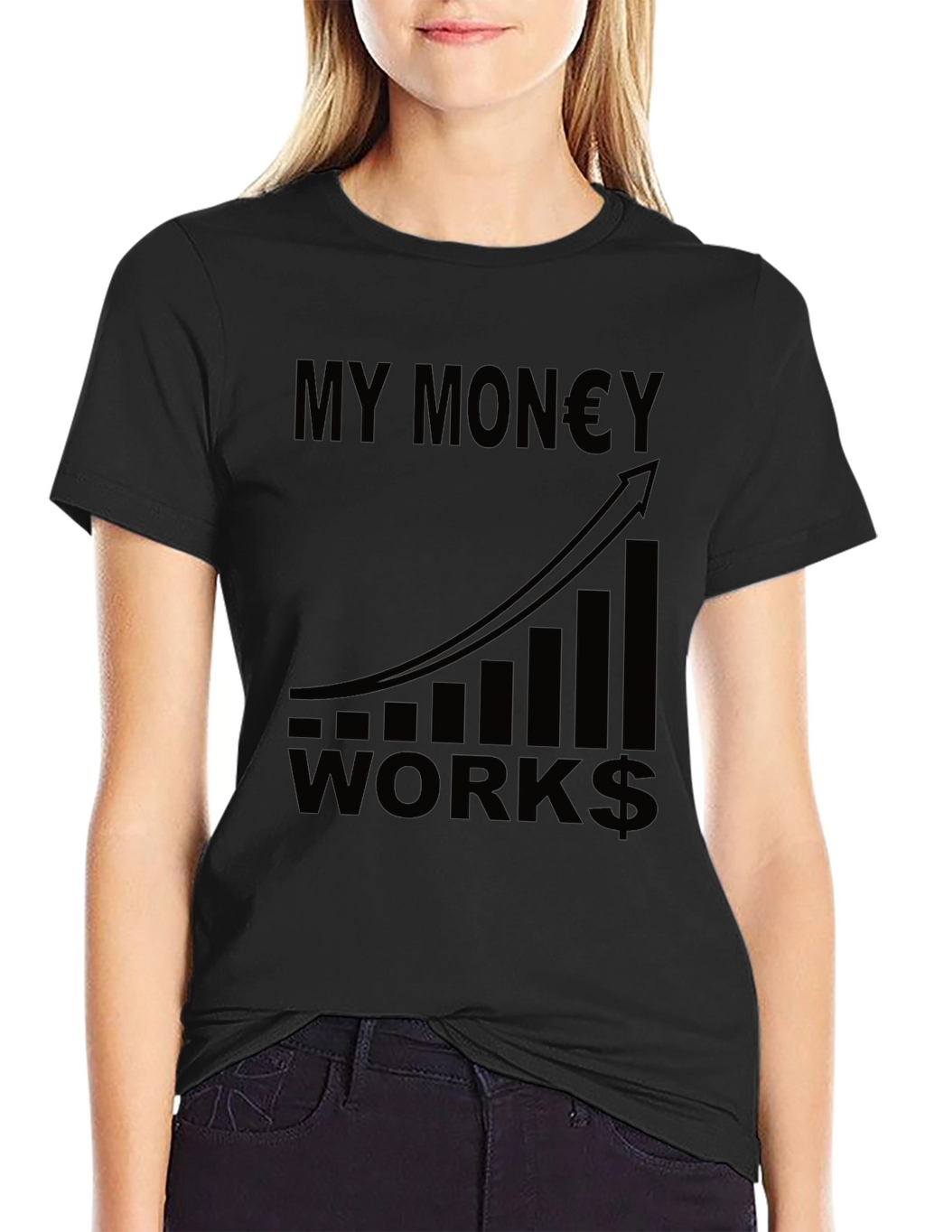 My Money Works Graphic Tee