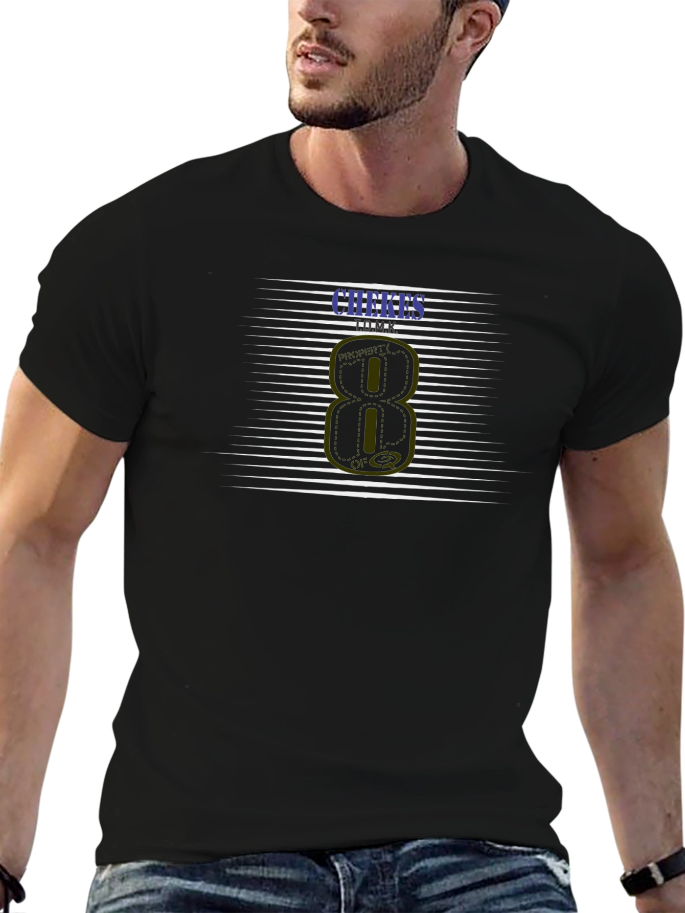 Cookies Time Black Graphic T-Shirt