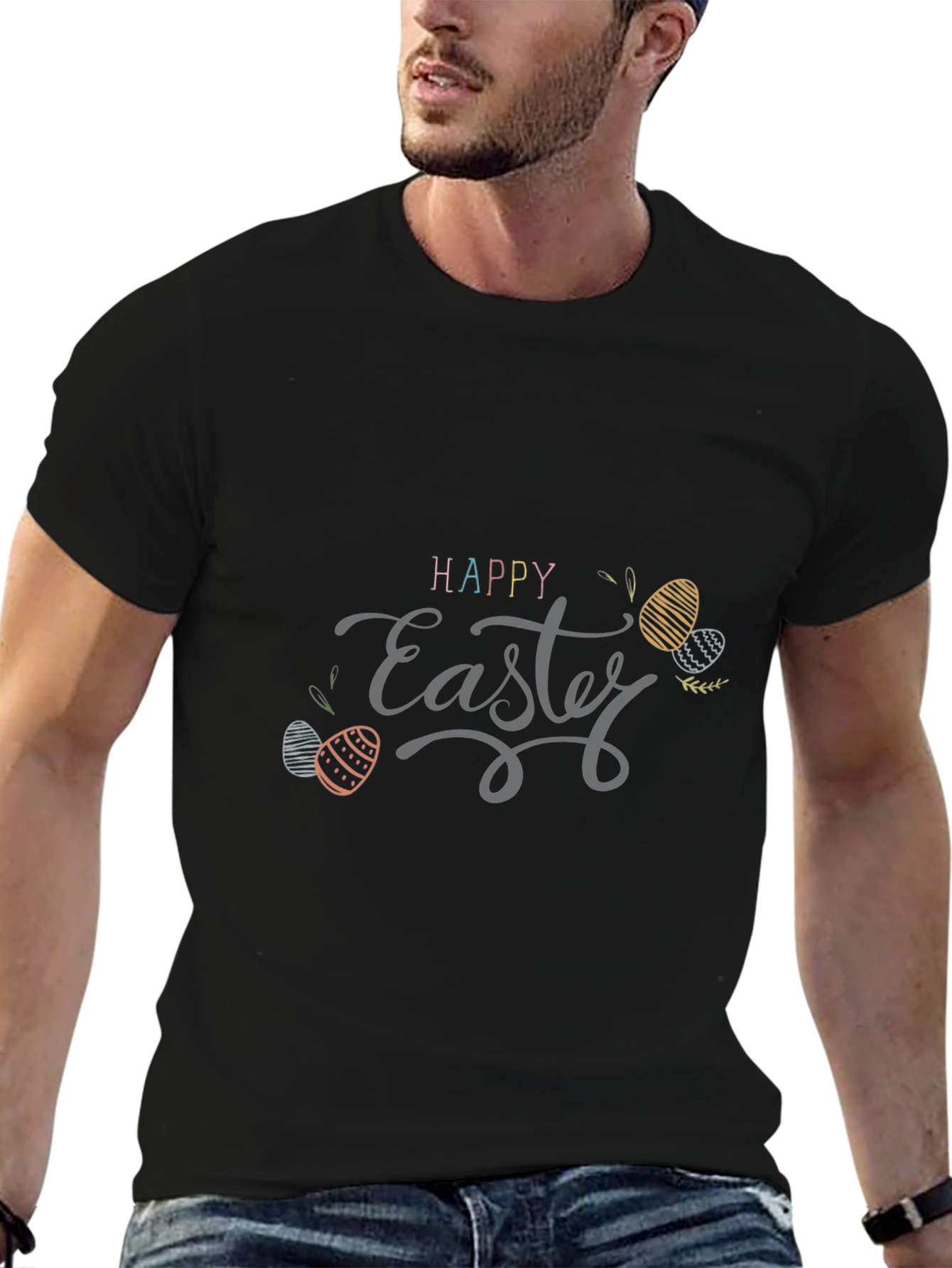 Happy Easter Graphic T-Shirt