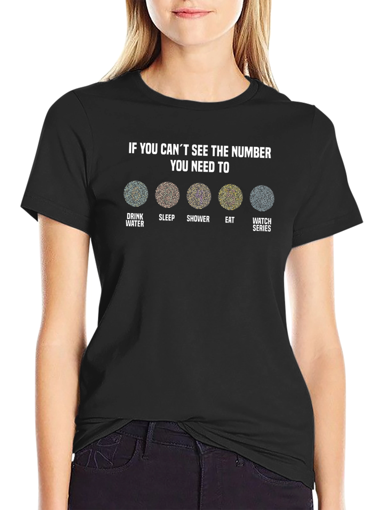 Cant See the Number T-Shirt