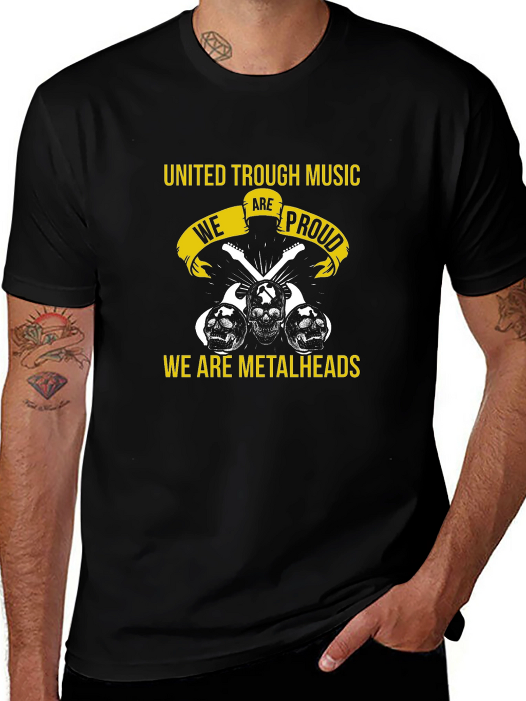 United Through Music - Metalhead T-Shirt