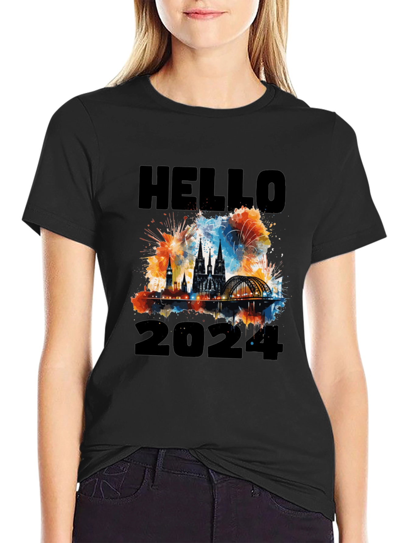 Hello 2024 Graphic Tee
