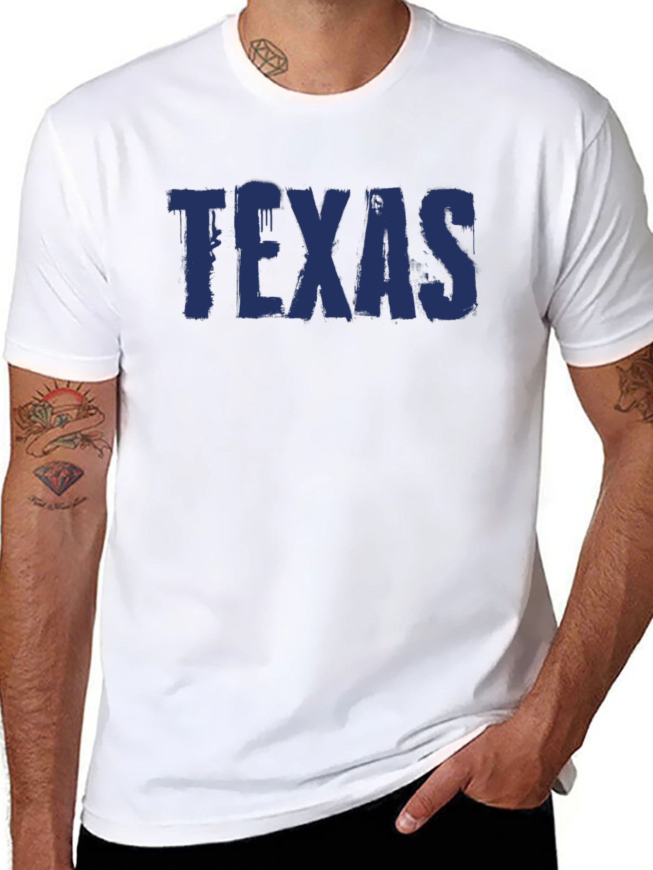 Texas Graphic Tee - Soft Cotton Blend