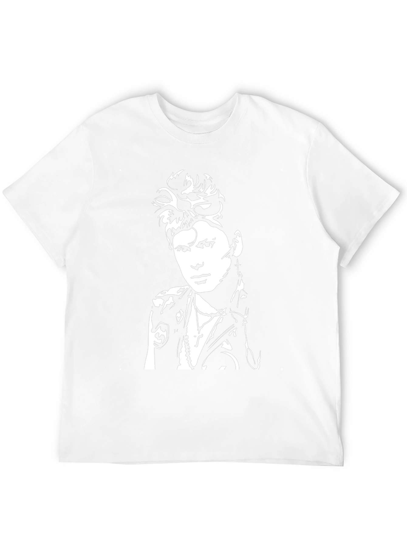 Billy Idol Graphic Print Black T-Shirt