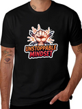 Unstoppable Mindset Graphic T-Shirt