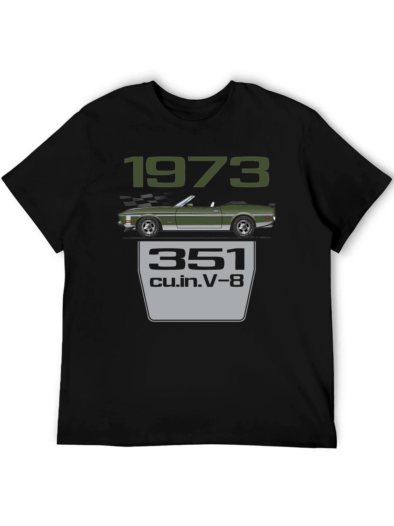 1973 Mustang Convertible T-Shirt