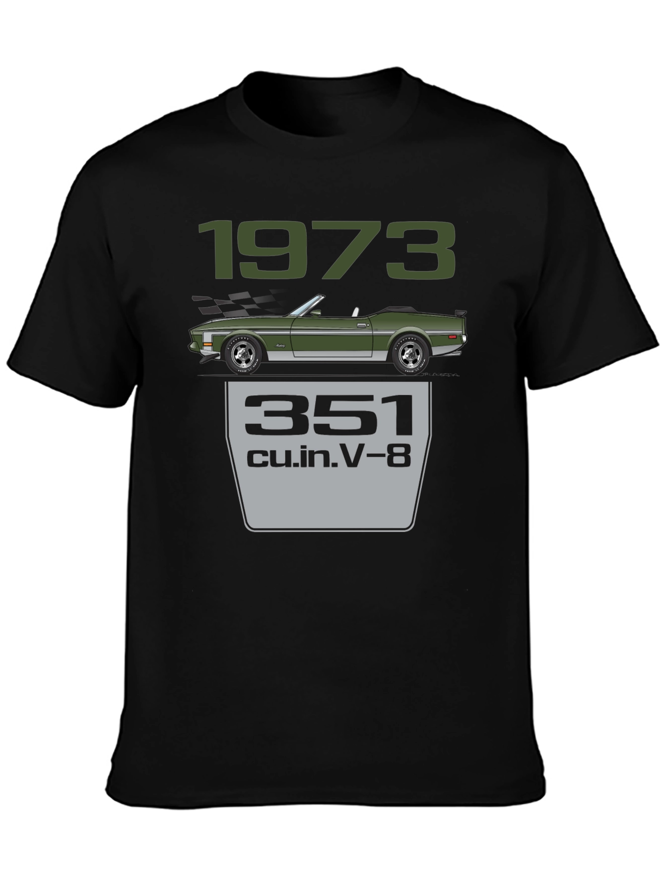 1973 Mustang Convertible T-Shirt