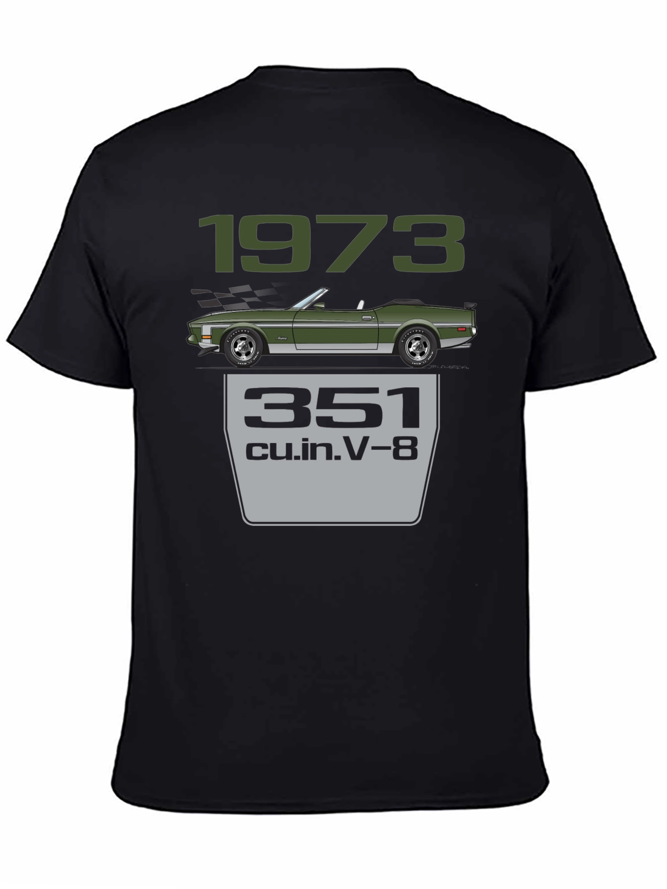 1973 Mustang Convertible T-Shirt