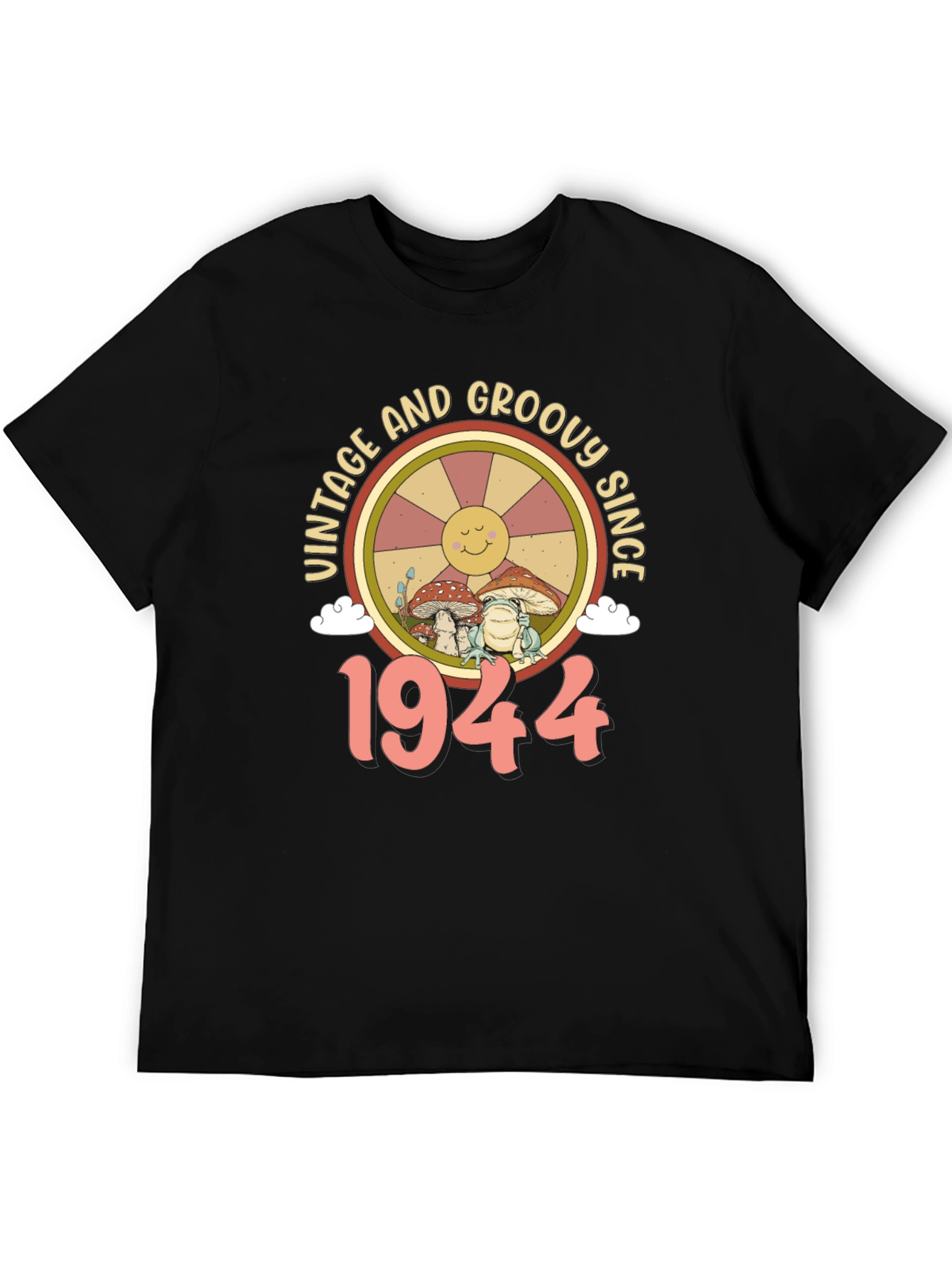 Vintage Groovy Since 1944 Graphic T-Shirt