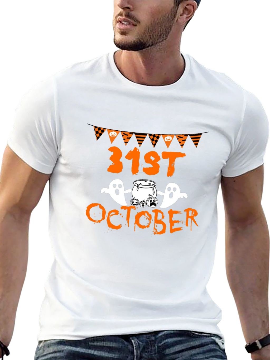Halloween 31st October Black T-Shirt