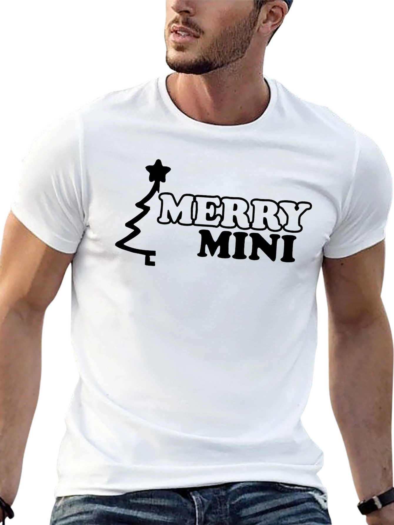 Merry Mini Christmas T-Shirt - Holiday Tee