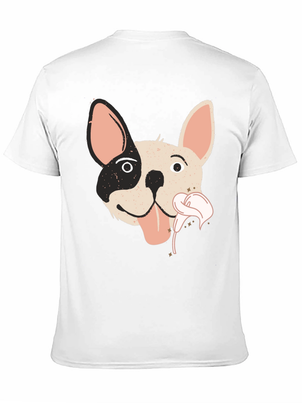 Dog Graphic Tee - Funky Frenchie T-Shirt