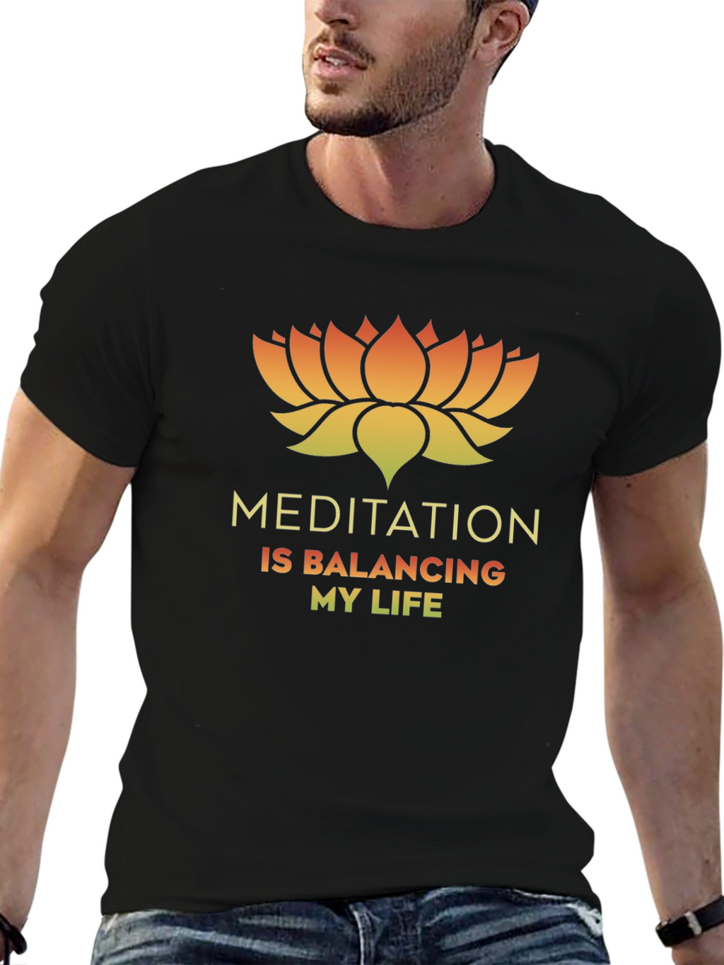 Meditation Balancing Life T-Shirt