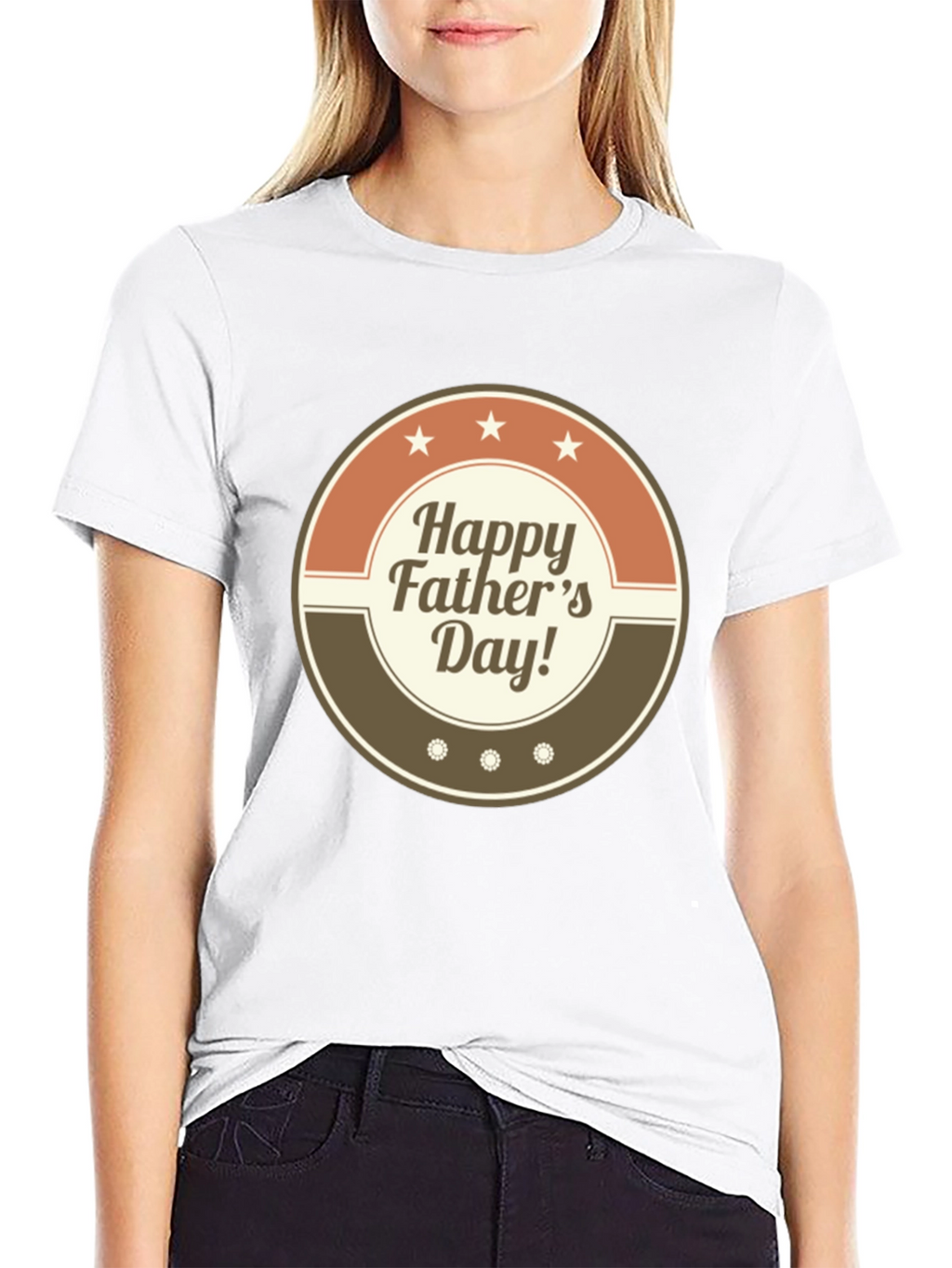 Happy Fathers Day Graphic T-Shirt - Stylish Dad Tee