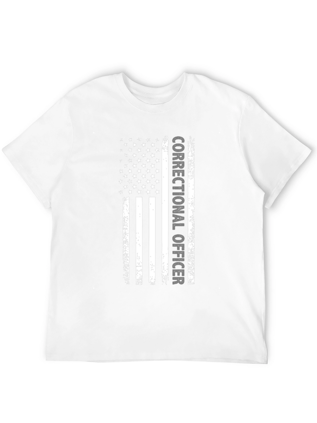 Correctional Officer American Flag T-Shirt
