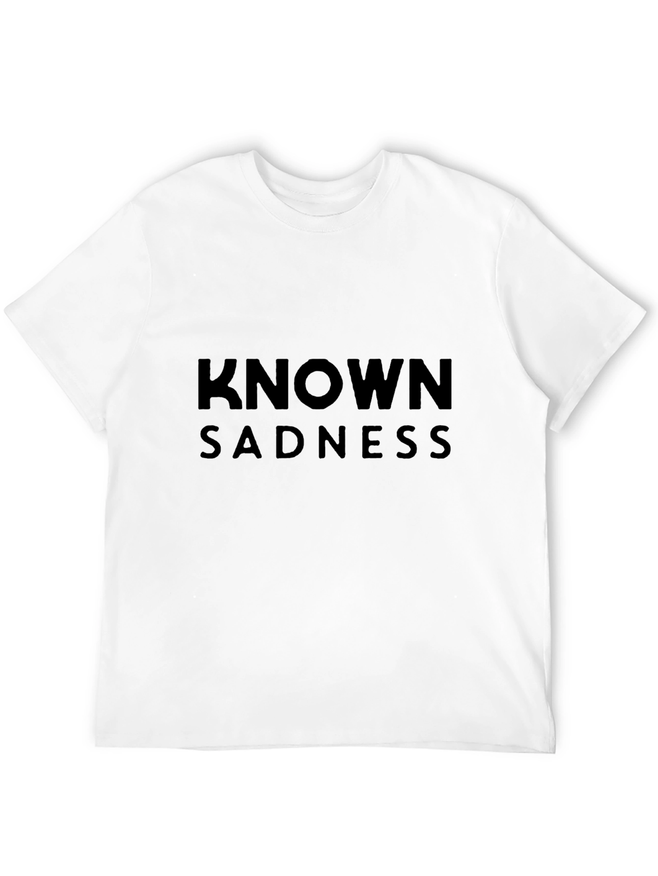 Known Sadness Graphic Black T-Shirt