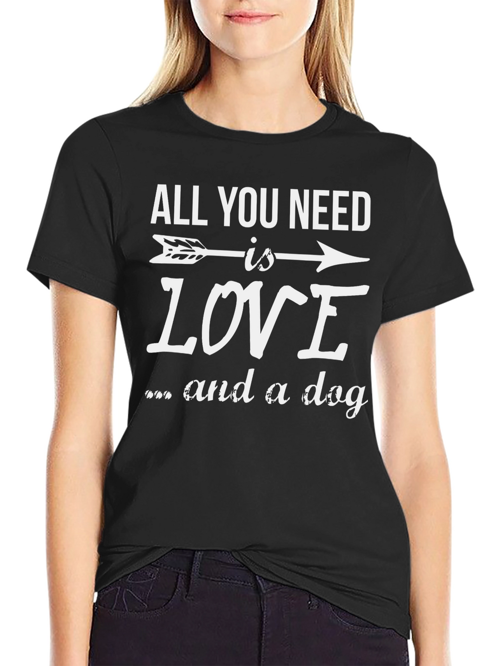 All You Need is Love and a Dog T-Shirt