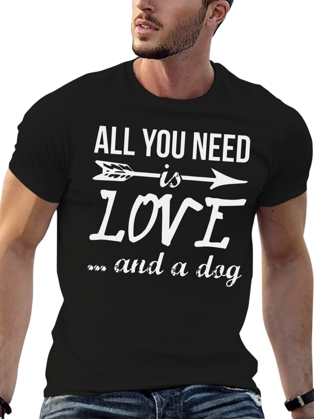 All You Need is Love and a Dog T-Shirt