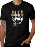 Alpaca Squad Graphic T-Shirt