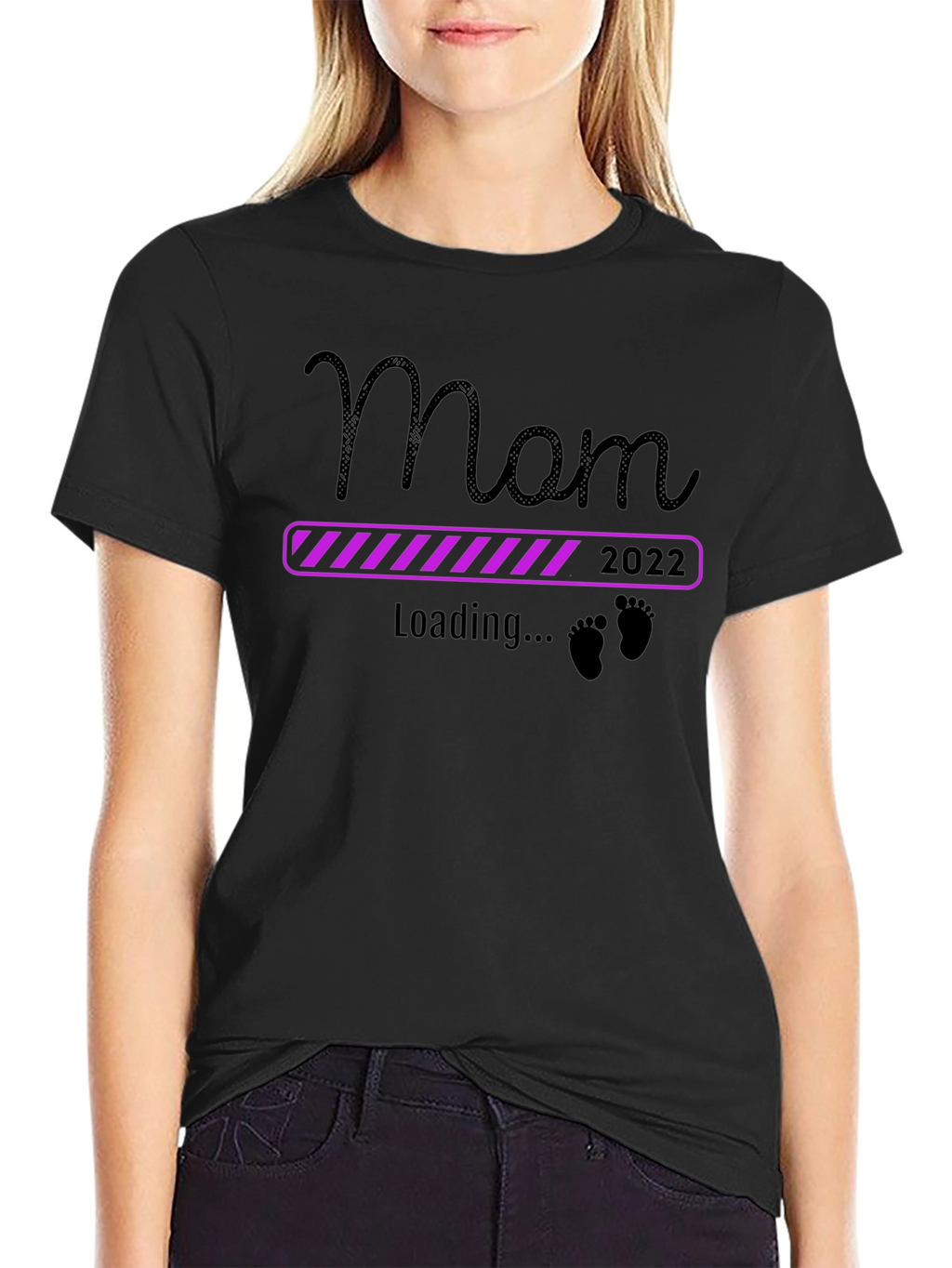 Mom Loading 2022 Graphic Tee
