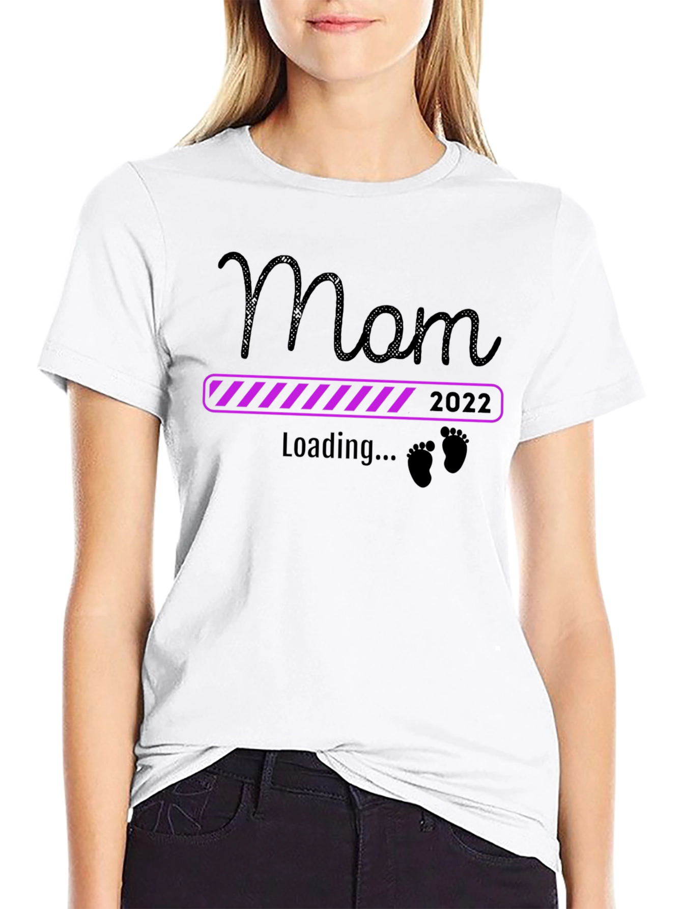 Mom Loading 2022 Graphic Tee