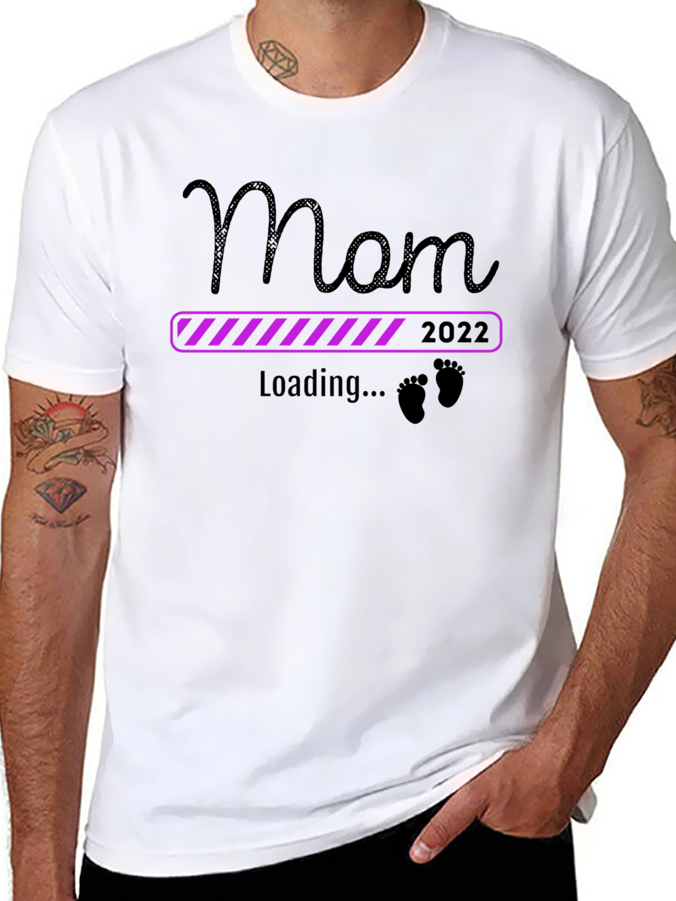 Mom Loading 2022 Graphic Tee