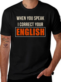 Funny English Teacher Correction T-Shirt