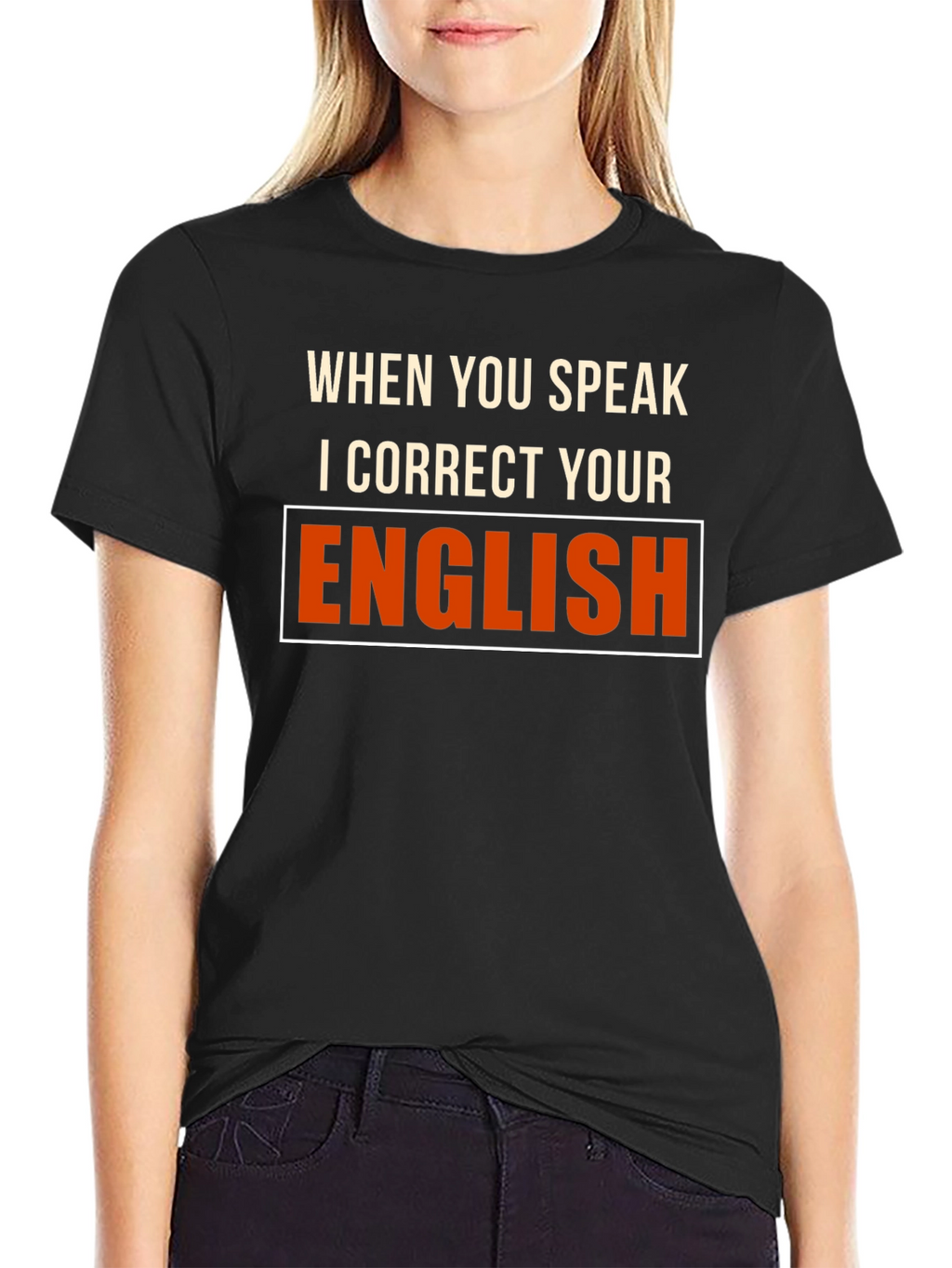 Funny English Teacher Correction T-Shirt