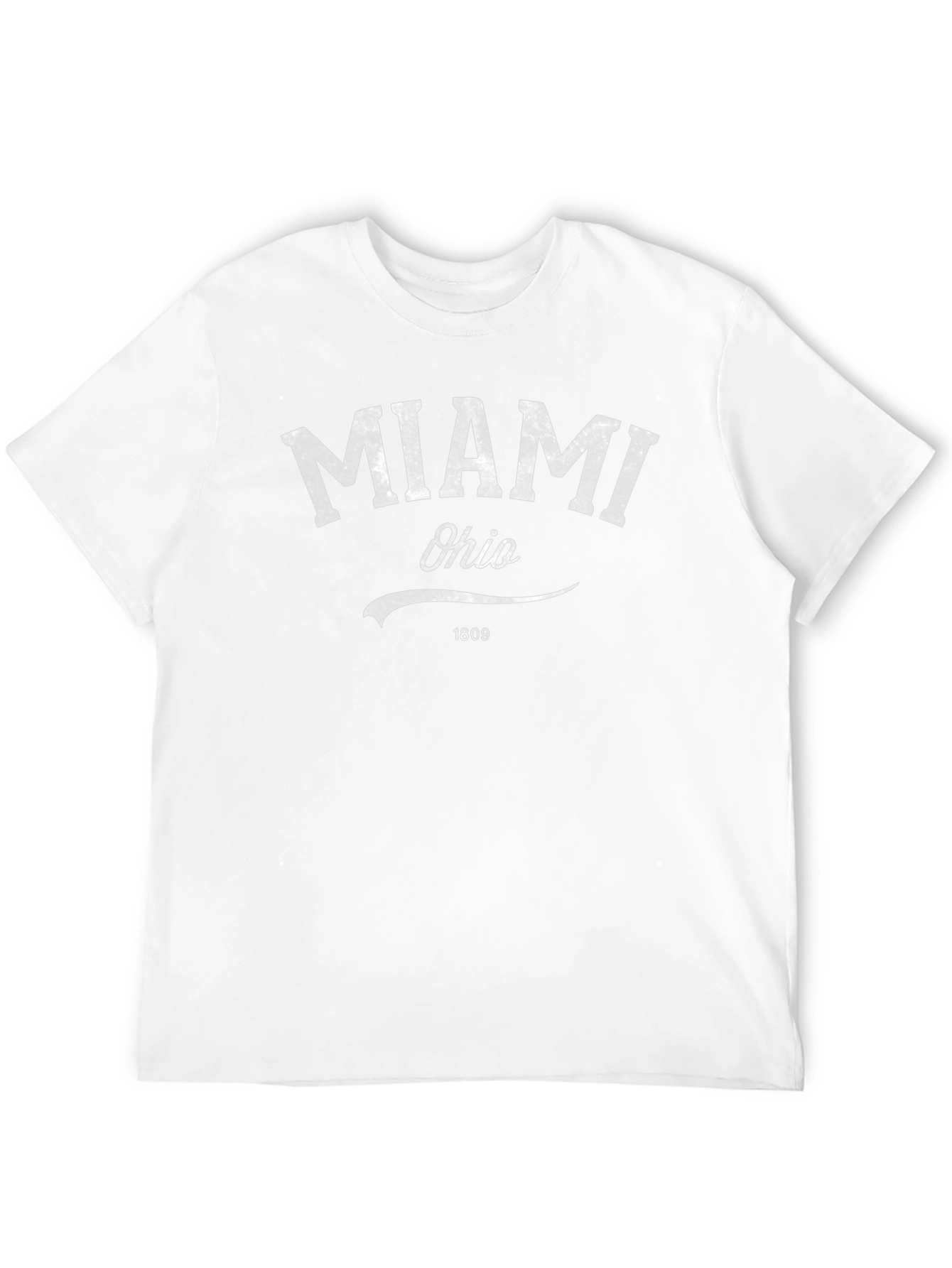 Miami Ohio Est. 1809 Black T-Shirt
