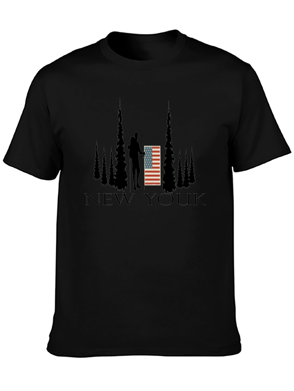 USA New Youk Graphic T-Shirt