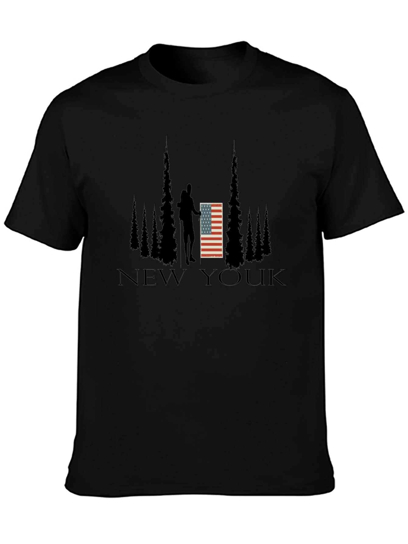 USA New Youk Graphic T-Shirt