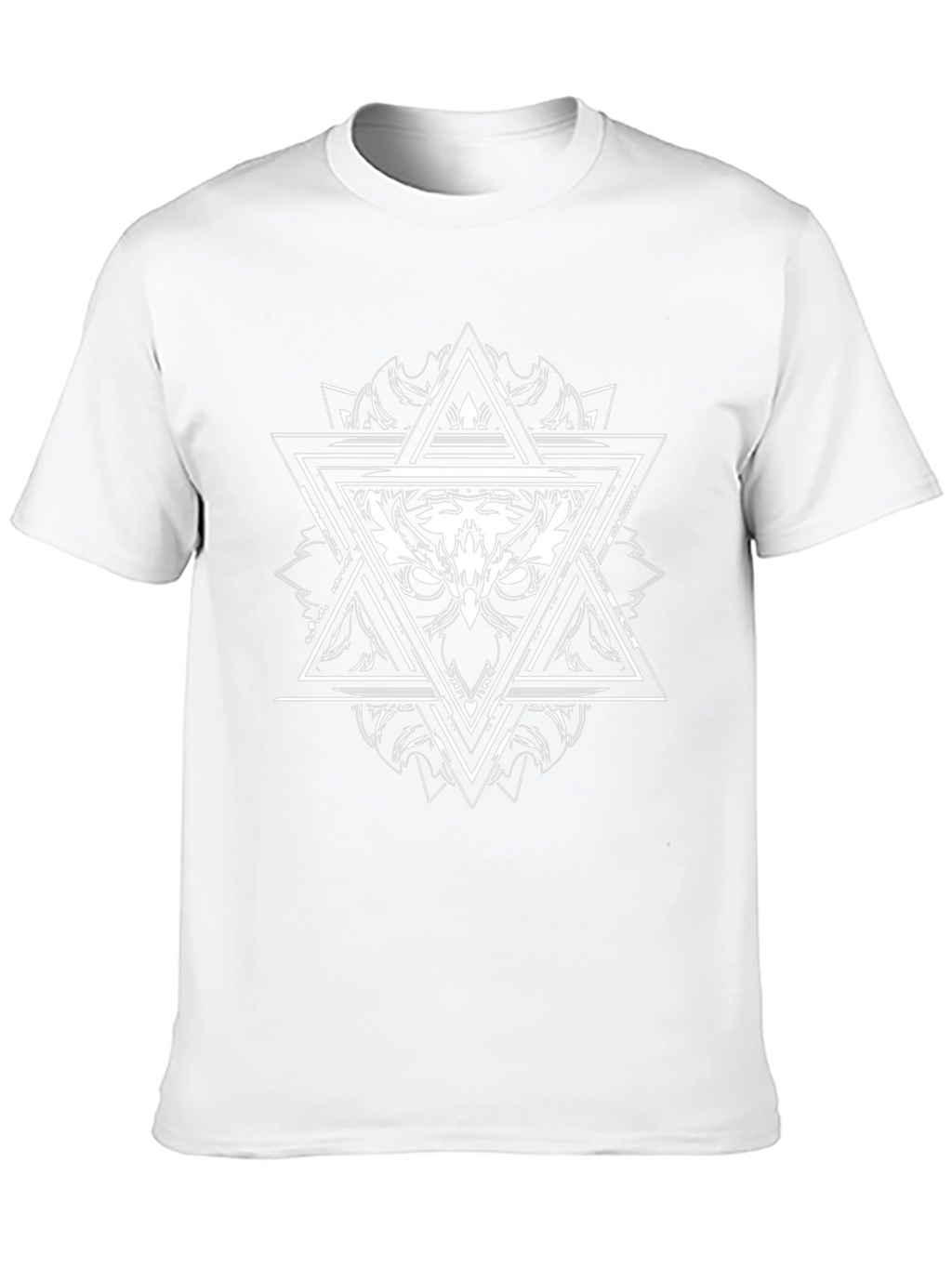 Geometric Owl T-Shirt - Modern Graphic Tee