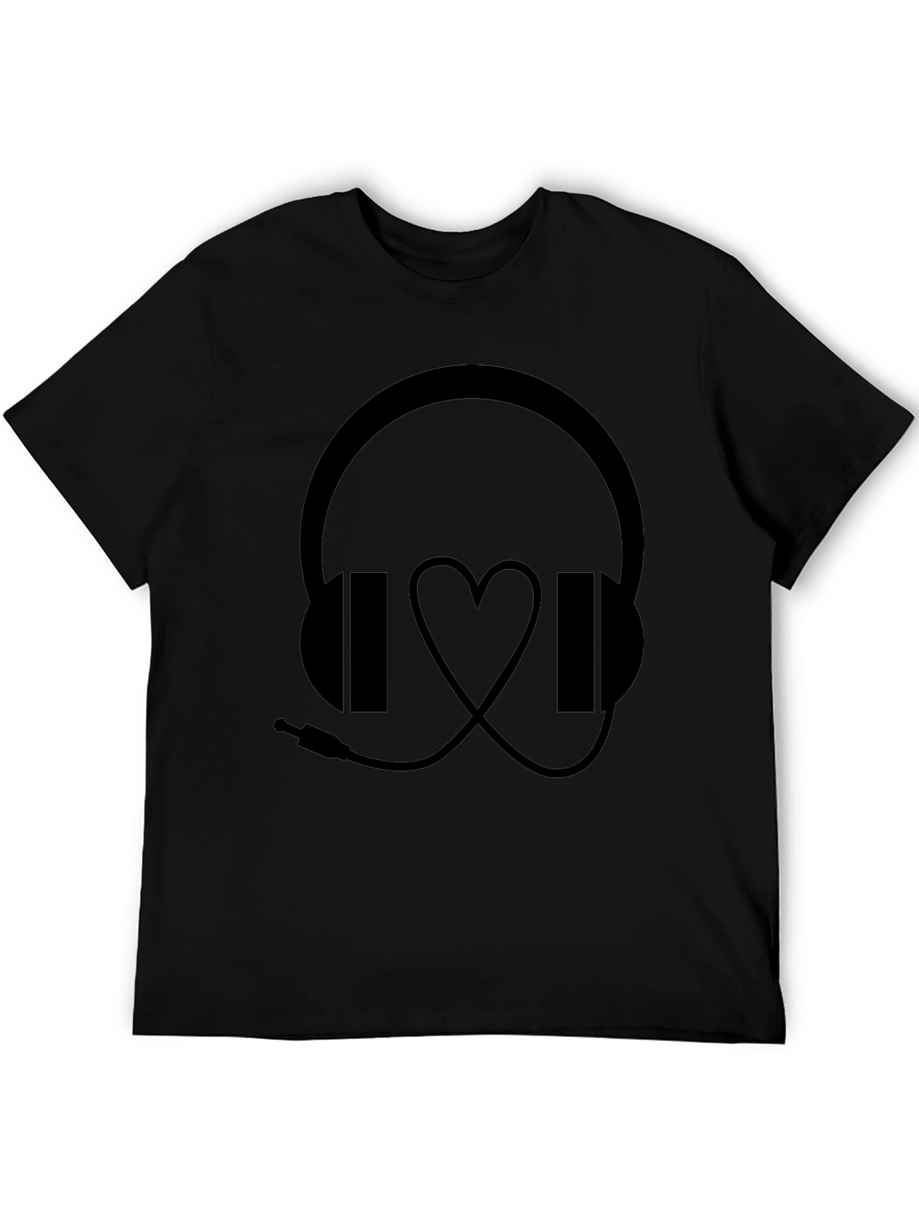 Headphones Love Music T-Shirt
