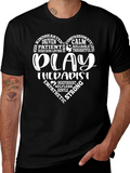 Play Therapist Heart Graphic T-Shirt