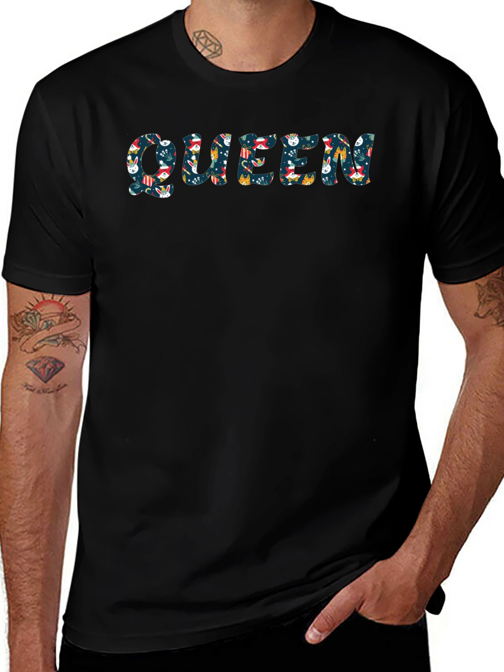 Easter Queen Black T-Shirt