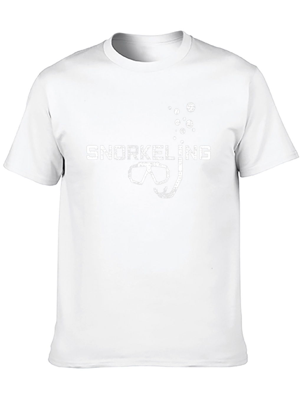 Snorkeling Mask Graphic Tee - Dive in Style!
