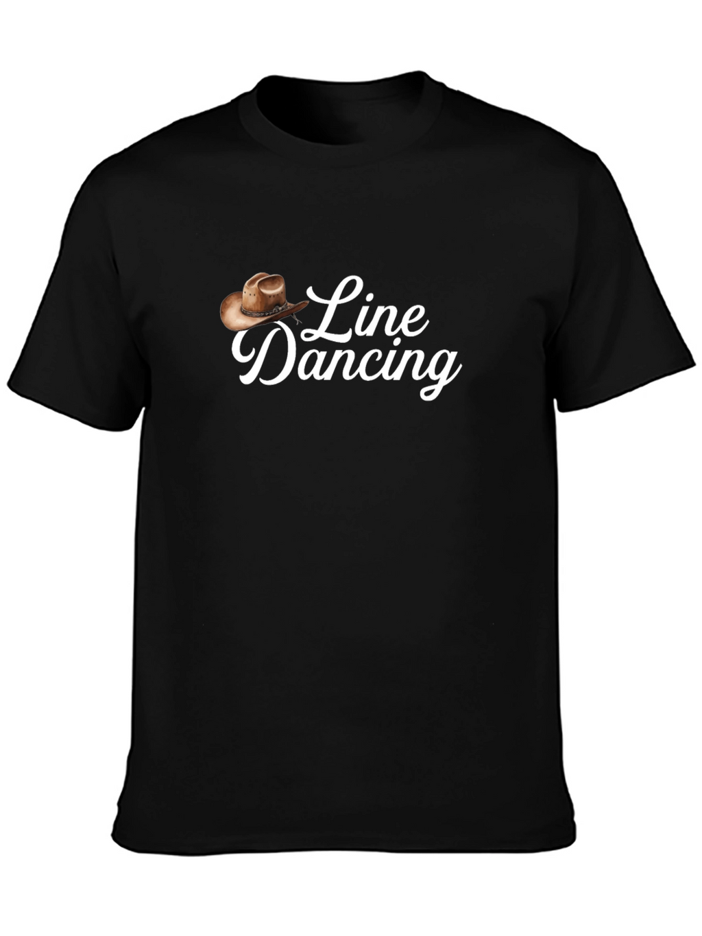 Line Dancing Graphic Tee - Western Style