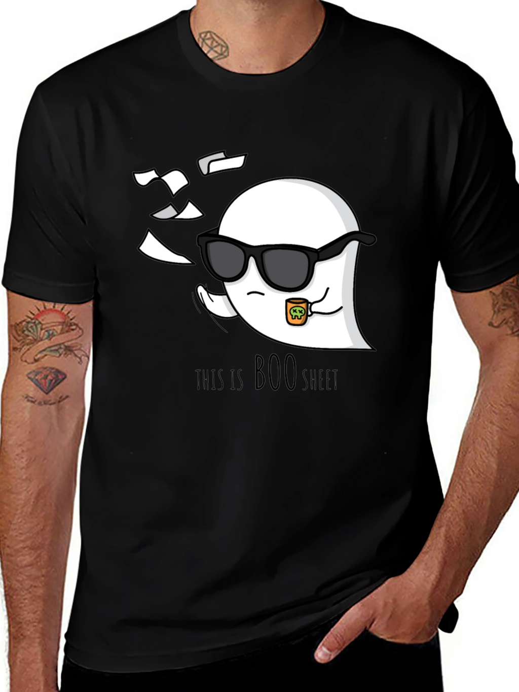 Boo Sheet Funny Ghost T-Shirt - Halloween Apparel