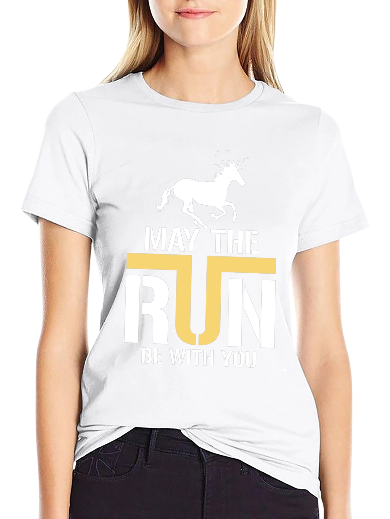 May the Run Be With You T-Shirt