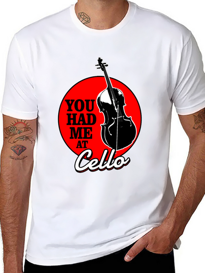 You Had Me at Cello Graphic T-Shirt