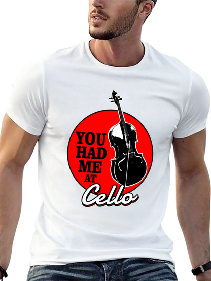 You Had Me at Cello Graphic T-Shirt