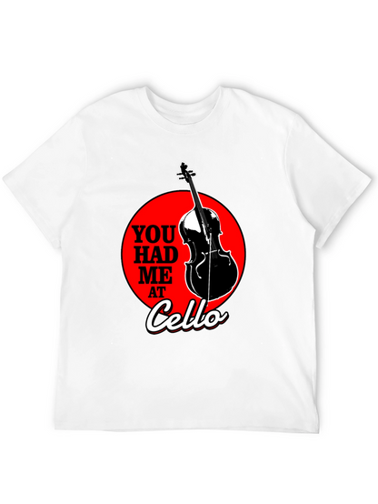 You Had Me at Cello Graphic T-Shirt