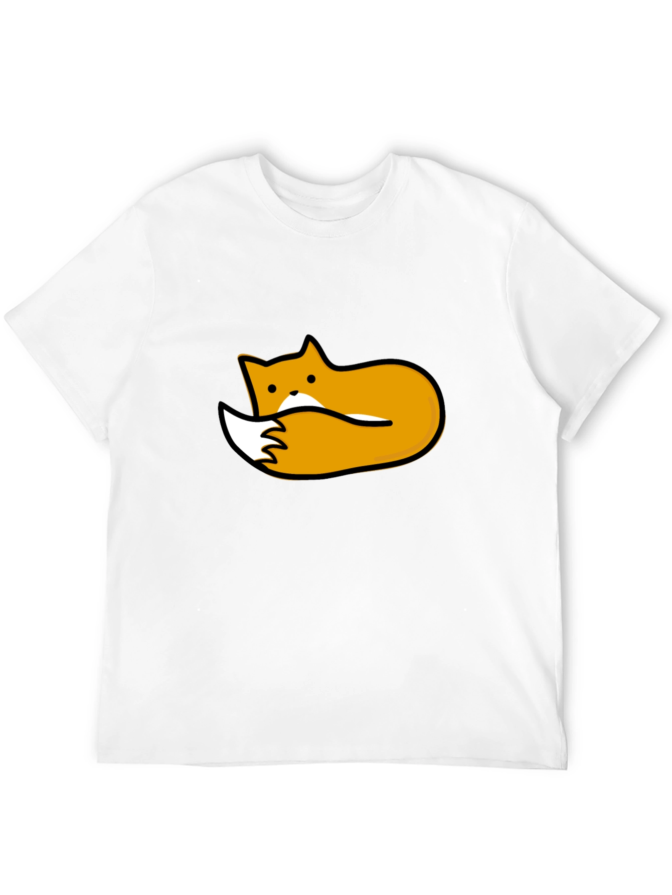 Black Fox Graphic Tee - Unisex Soft Cotton
