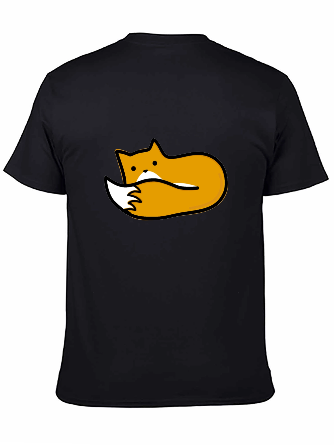 Black Fox Graphic Tee - Unisex Soft Cotton