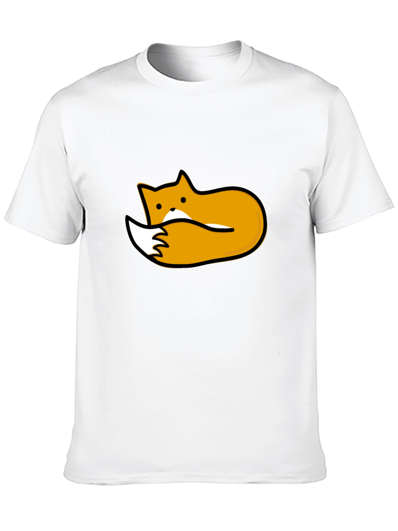 Black Fox Graphic Tee - Unisex Soft Cotton
