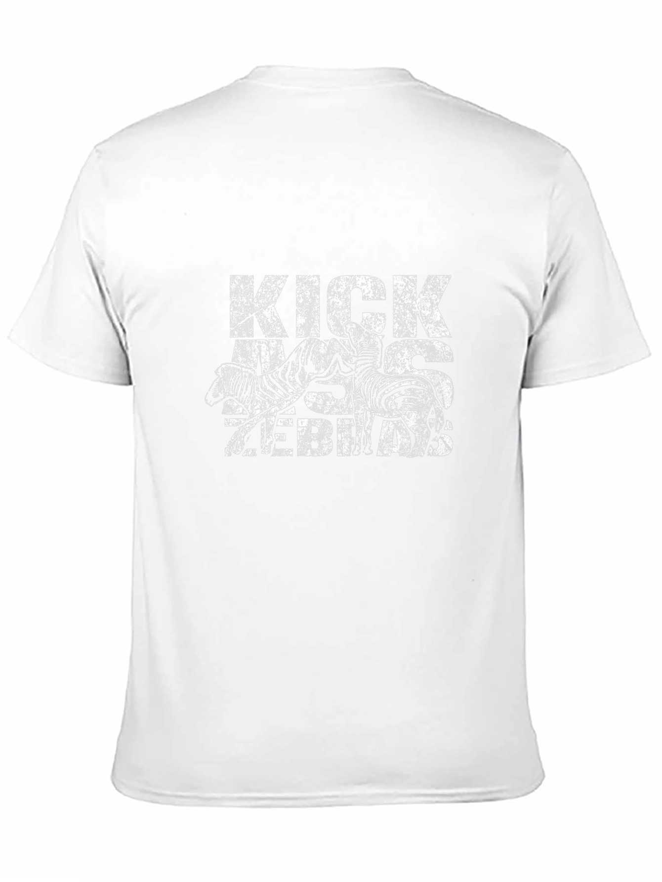 Kick Ass Zebra Graphic T-Shirt