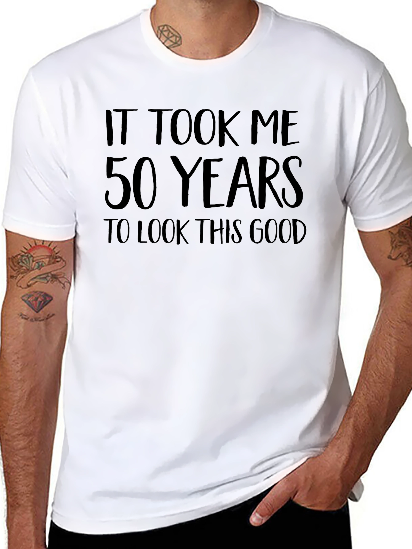Funny 50th Birthday T-Shirt - It Took Me 50 Years