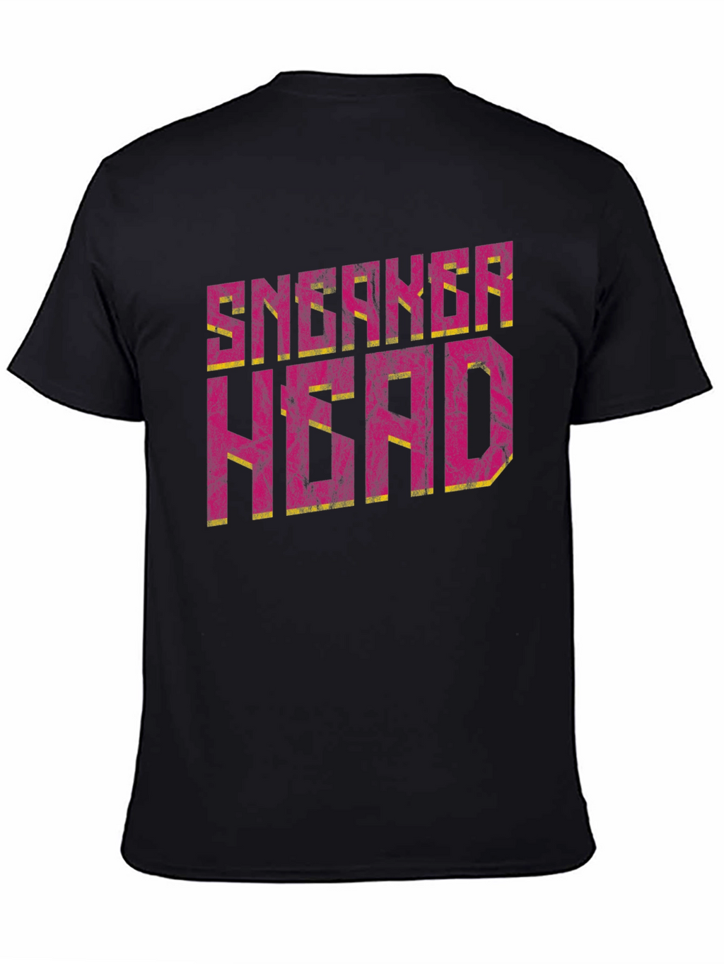 Sneaker Head Graphic T-Shirt - Black Casual Tee